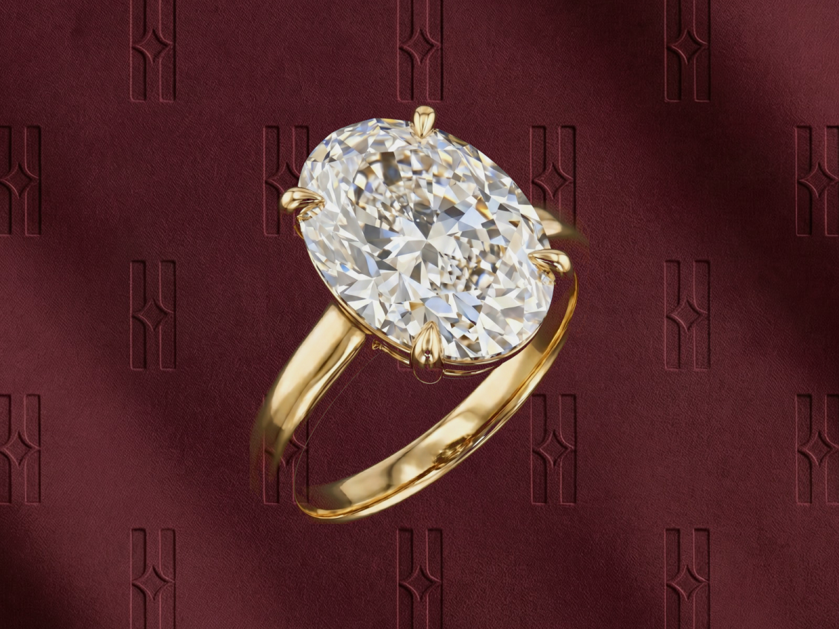 The Koh-i-Noor 21K Solitaire