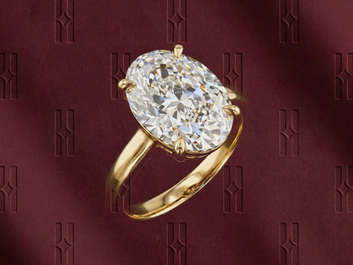 The Koh-i-Noor 21K Solitaire