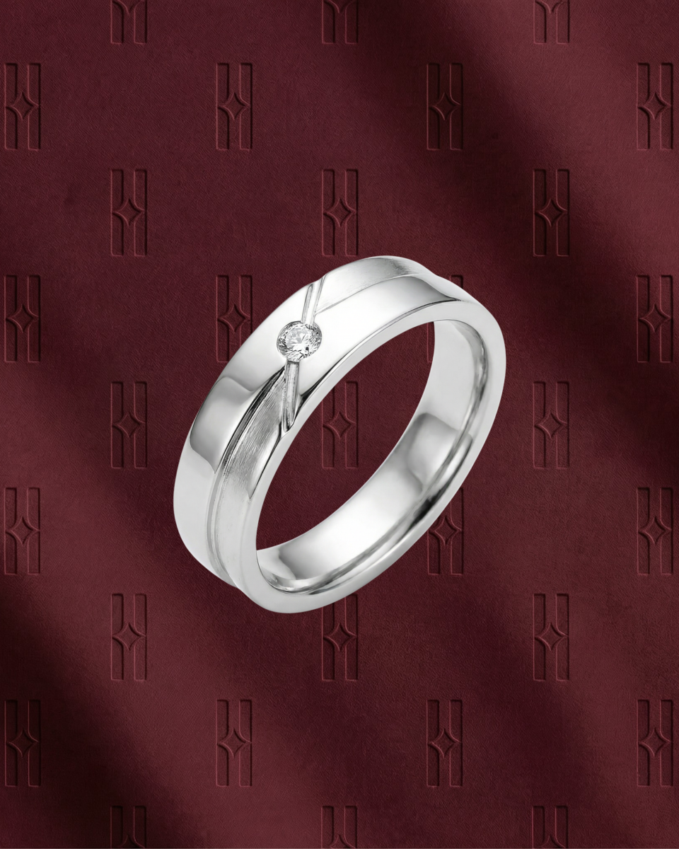 The Shah Jahan Onyx & Zircon Ring