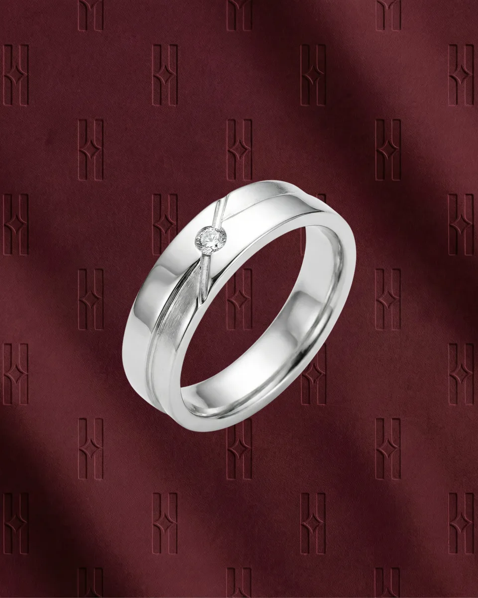 The Shah Jahan Onyx & Zircon Ring