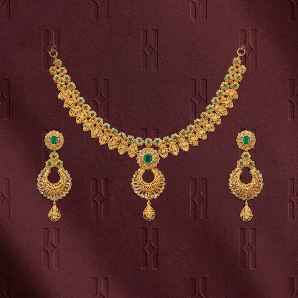 The Heritage Filigree Gold Set
