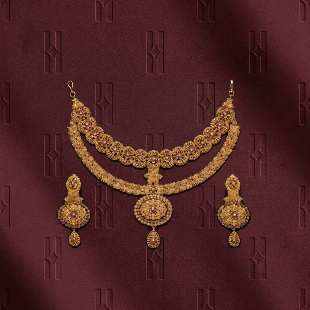The Lumina Pavé Gold Set