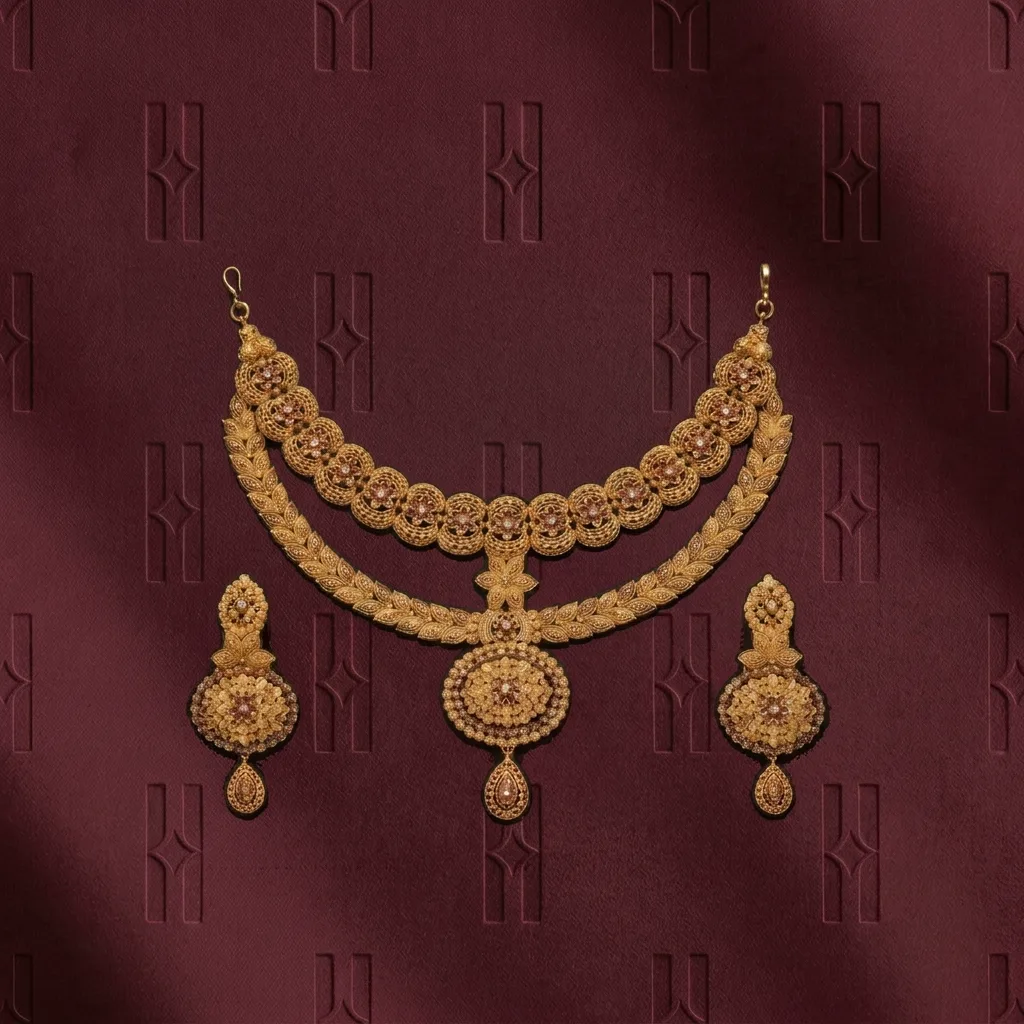 The Lumina Pavé Gold Set