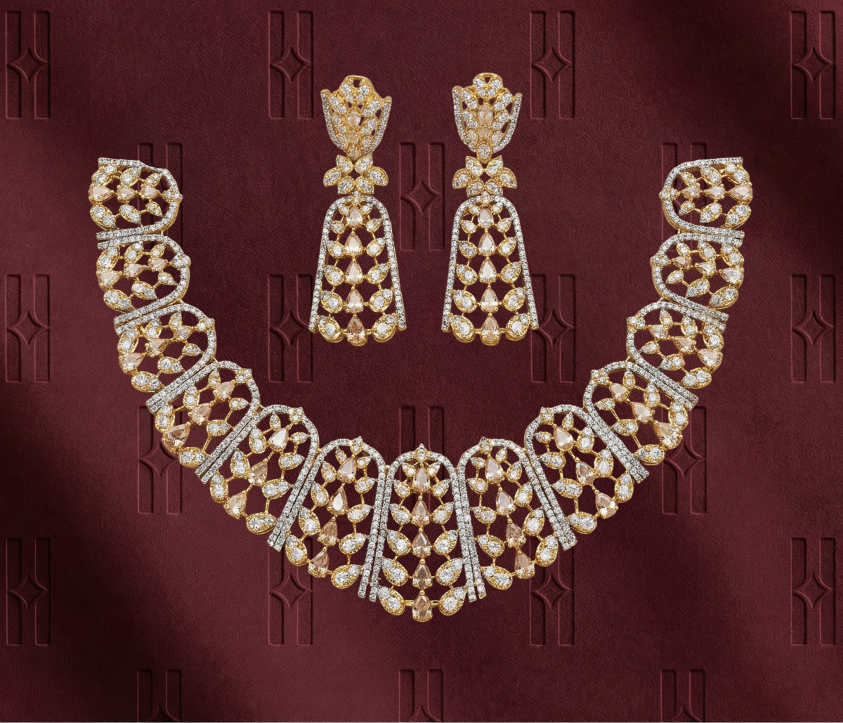 The Royal Swat Emerald Silver Kanti Choker
