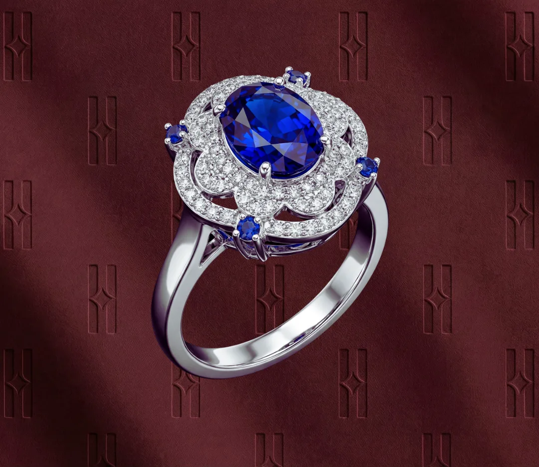 The Aurelia Teardrop Silver Ring