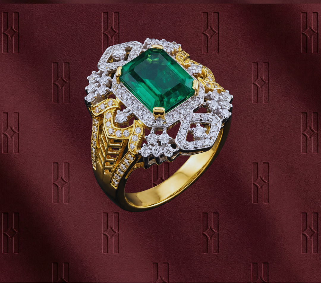 The Princess Cut Zircon Silver Ring
