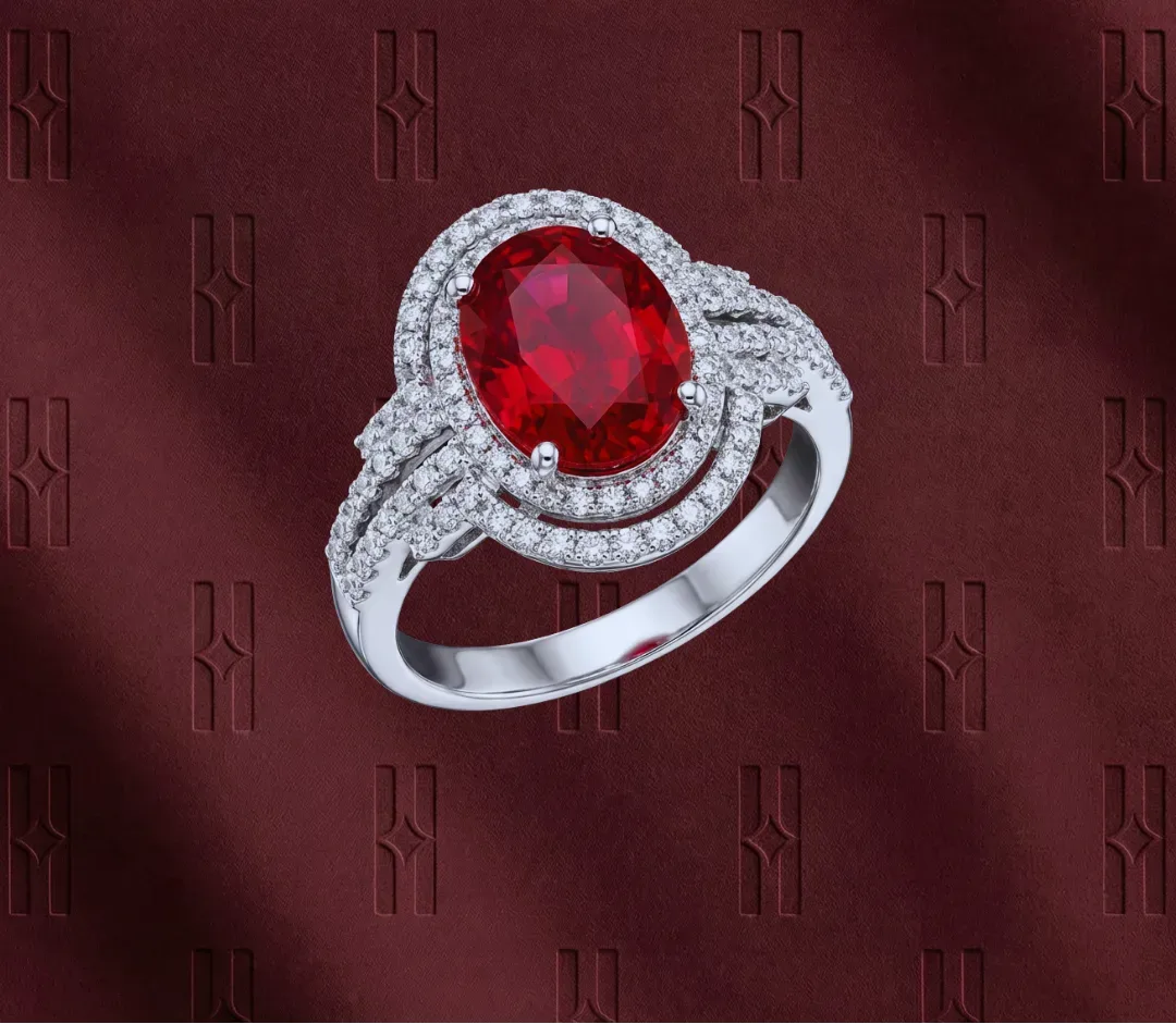 The Jahanara Dual-Tone Eternity Ring