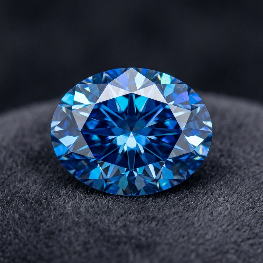 Fancy Deep Royal Blue Lab Diamond