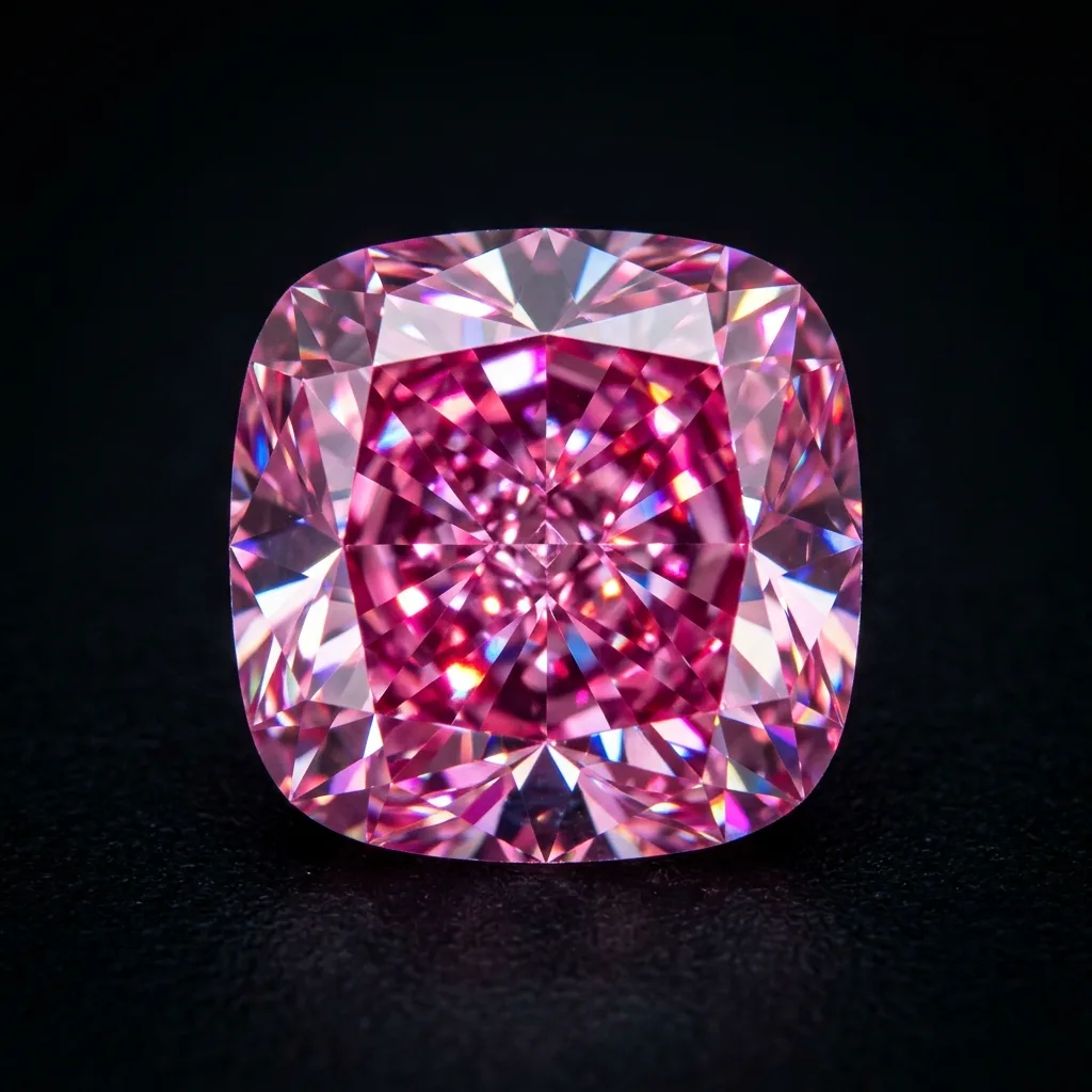 Fancy Vivid Pink Lab Diamond